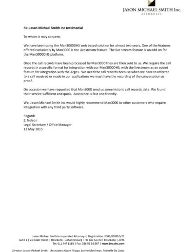 Jason Michael Smith Attorneys